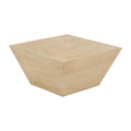 Table Basse Beige 80 x 80 x 40 cm