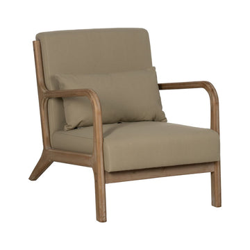 Fauteuil Beige 66 x 85 x 74 cm