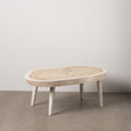 Table Basse Blanc 100 x 70 x 45 cm