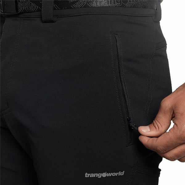 Pantalon de sport long Trangoworld Rovek Dr Noir