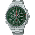 Montre Homme Casio EF-527D-3AVUEF Vert Argenté (Ø 45 mm)