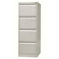 Armoire classeur Bisley Gris A4 Métal 132,1 x 47 x 62,2 cm