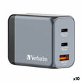 Chargeur mural Verbatim GNC-65 Noir 65 W Universel (10 Unités)