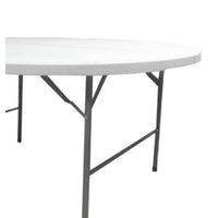 Table Piable Blanc HDPE 122 x 122 x 74 cm