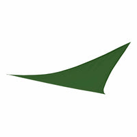 Voiles d'ombrage Aktive Triangulaire Vert 500 x 0,5 x 500 cm (4 Unités)