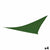 Voiles d'ombrage Aktive Triangulaire Vert 500 x 0,5 x 500 cm (4 Unités)