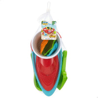 Set de jouets de plage Colorbaby 8 Pièces Bateau polypropylène (24 Unités)