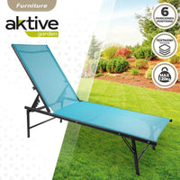 Hamac Aktive Bleu 180 x 35 x 49 cm (2 Unités)