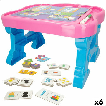 Table multi-jeux Peppa Pig (6 Unités)