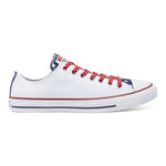 Baskets Casual pour Femme Converse Chuck Taylor Stars Stripes Blanc