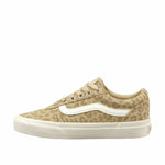 Baskets Casual pour Femme Vans Ward Léopard Beige