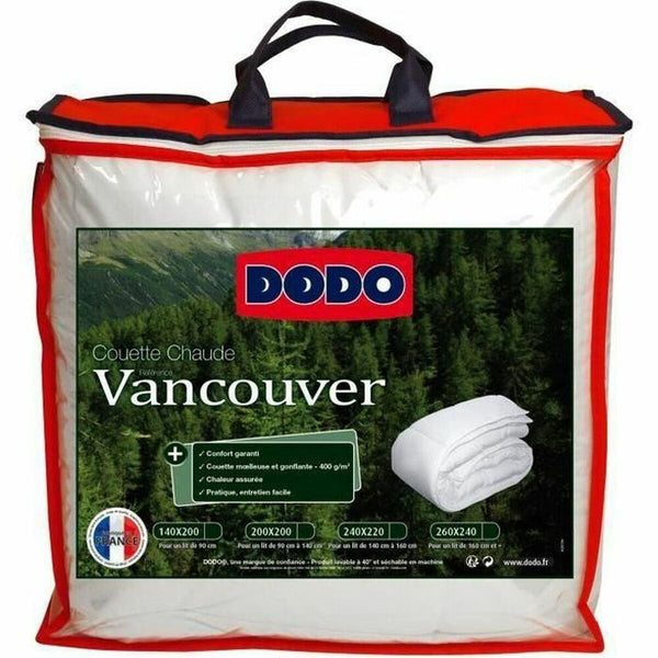 Remplissage de couette DODO Vancouver Blanc 400 g (220 x 240 cm)