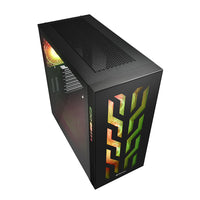 Boîtier ATX semi-tour Sharkoon CA300T Noir RGB