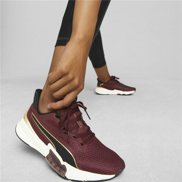 Chaussures de sport pour femme Puma PwrFrameTR Deco Glam Bordeaux