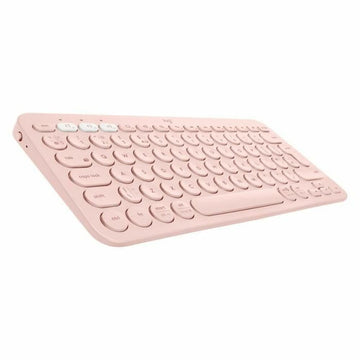 Clavier Logitech K380 AZERTY Rose