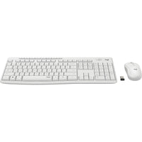 Clavier et souris sans fil Logitech MK295 Blanc AZERTY