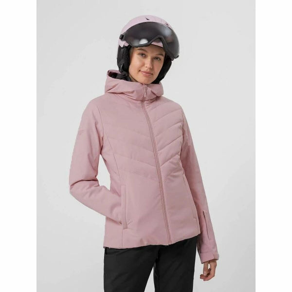 Anorak de ski 4F Membrane KUDN003 Femme Rose