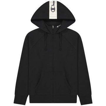 Sweat à capuche homme Champion Full Zip Noir