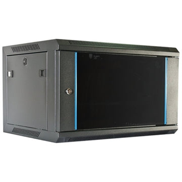 Armoire Murale Rack 2LAN 6U Noir 19"