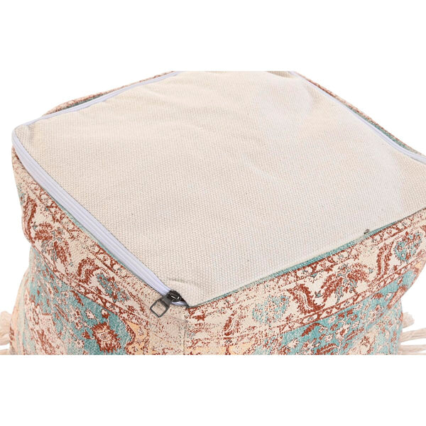 Coussin DKD Home Decor De Sol Polyester Coton Arabe Frange (40 x 40 x 40 cm)