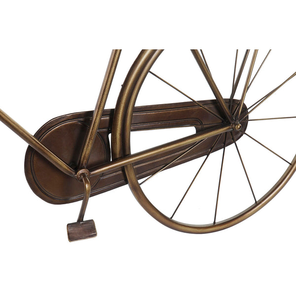 Figurine Décorative DKD Home Decor Bicyclette Doré Métal (108 x 8 x 63 cm)