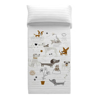 Couvre-lit Panzup Dogs 1 (270 x 260 cm) (Lit de 180/200)