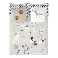 Housse de Couette Panzup Dogs (260 x 220 cm) (Lit king size)