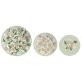 Service de vaisselle DKD Home Decor Porcelaine 18 Pièces (27 x 27 x 3 cm)