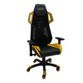 Chaise de jeu Astan Hogar Stream Team Jaune/Noir